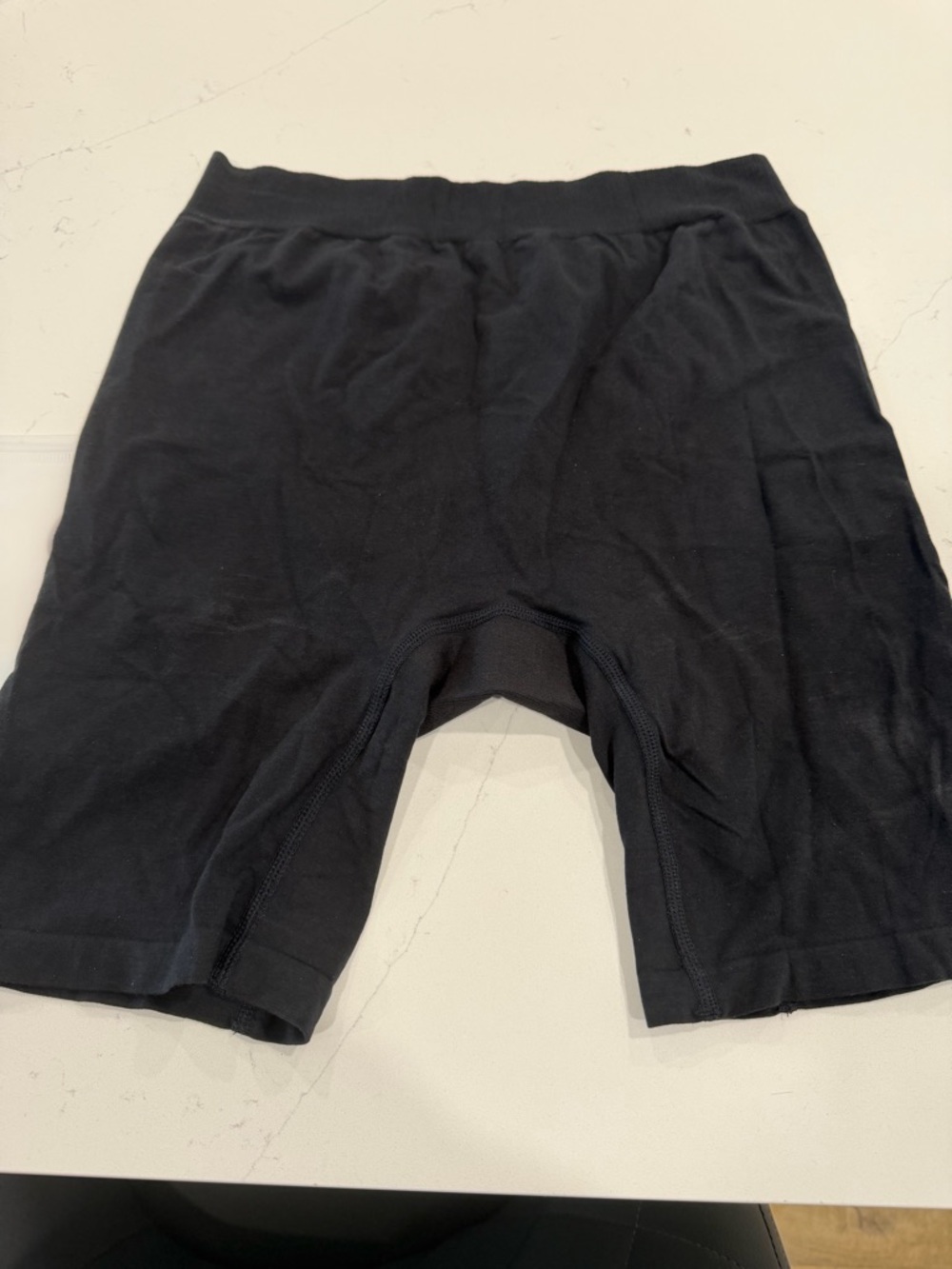 Thigh Society High-Waist Black Women's Performance Shorts - The Cotton